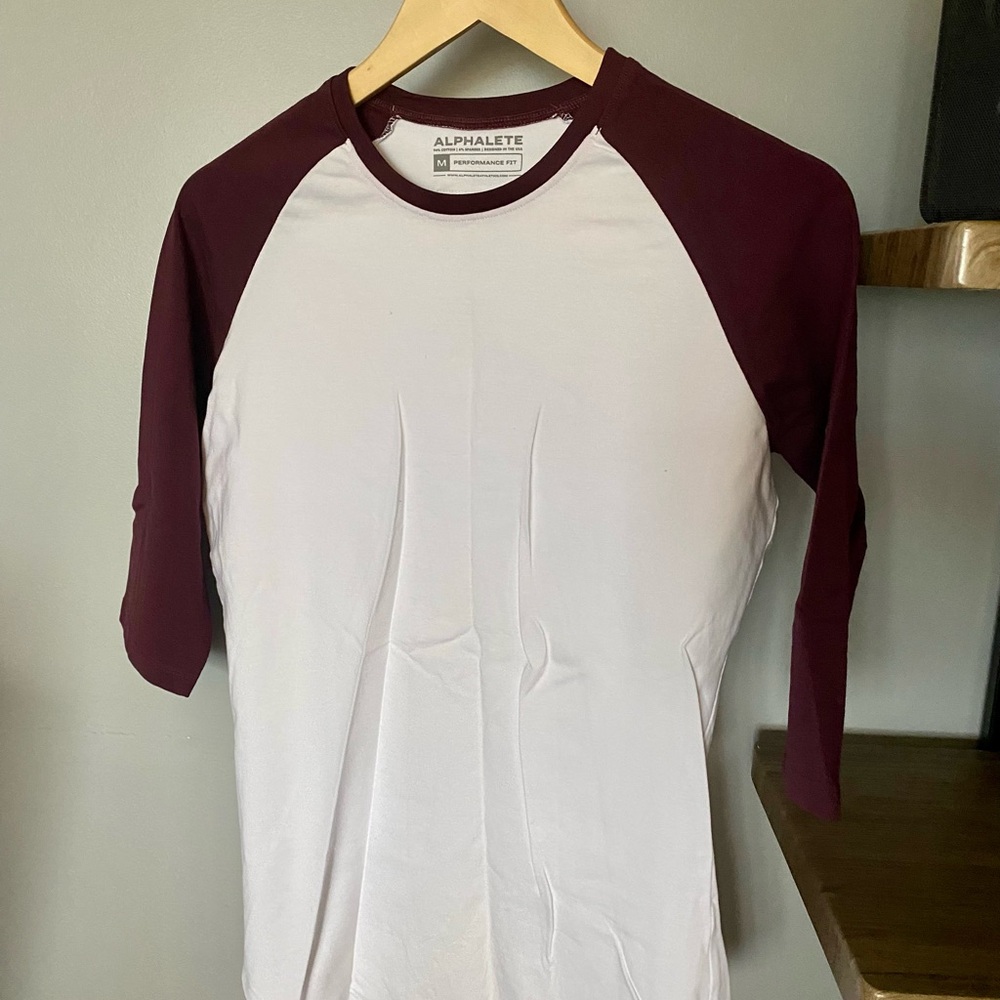 Alphalete Baseball Tee - M